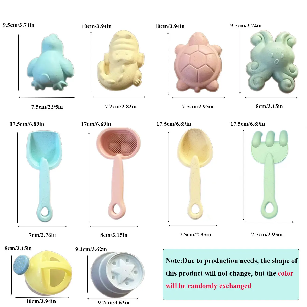 Beach  Sand Play Water Set Folding Bucket Summer Toys for Children Kids Outdoor Game Youngster Sandbox Accessories Color Random 6