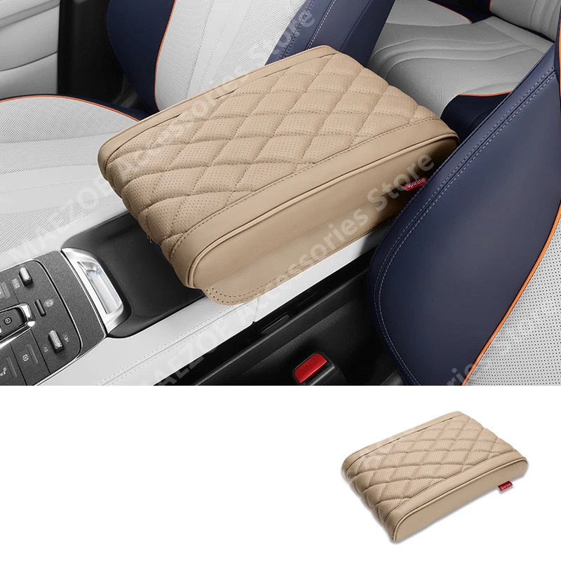 thumbnail image 1 of Almohadilla de aumento de altura de la caja del reposabrazos de cuero para BYD SONG PLUS/SEAL U/SEALION 6 21-25, accesorio de modificación de la decoración interior del automóvil, 1 of 5