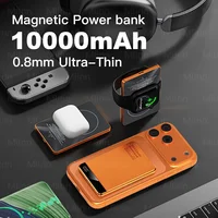 Ultra Slim MagSafe Power Bank Magnetic Wireless Fast Charging 10000mAh CCC Portable Battery 20W For iPhone 17 iWatch Samsung 5