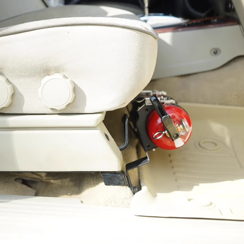 Fire Extinguisher Bracket Holder Seat Bottom Flame Arrester Storage Accessories For Nissan Patrol Y61 Annihilator