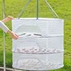 Drying Net 3layer Hanging Clothes Drying Nets for Fruit Herbs Foods Dryer Cage Breathable Storage Rack Cleaning Dry Tools 1