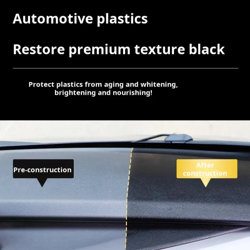 Car interior plastic refurbishment agent Dashboard wax special