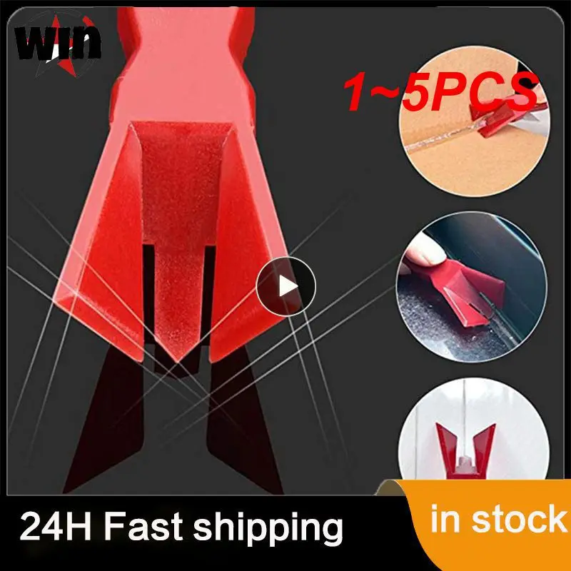 

1~5PCS In1 Glass Glue Angle Scraper Caulking Silicone Tool Shovel Binder Rubber Shovel Gereedschap Remover Angle Seam Spatula