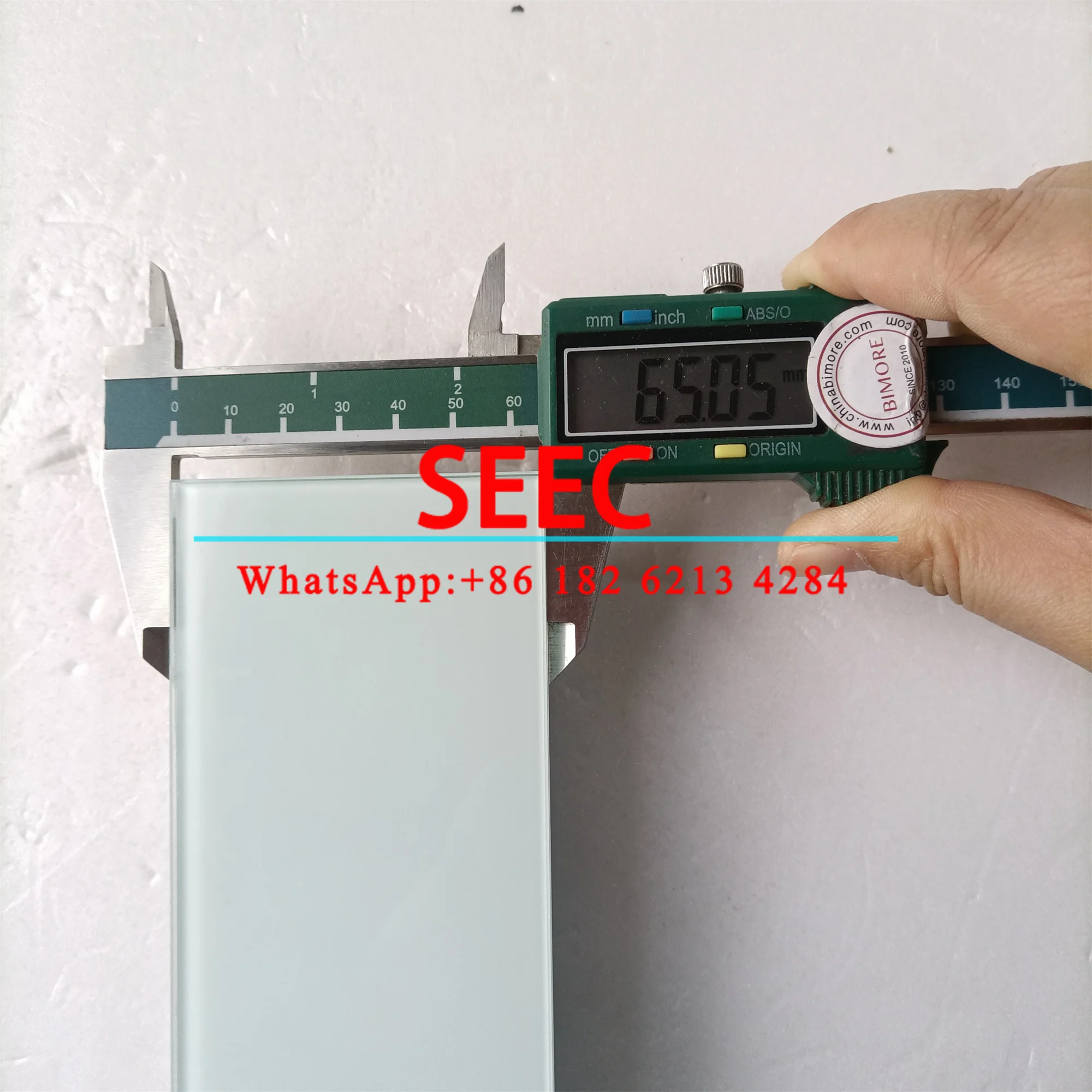 SEEC Elevator LOP Panel Glass Shell 290*65 mm for 5500 3600 Lift Door Display Circuit Board L 290mm W 65mm H 29mm