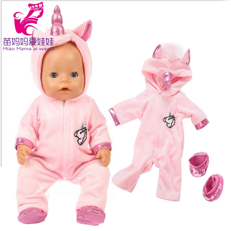 Doll Winter Clothes Fits for 17 Inch Baby Doll Kitty Outfit Set for 40cm Reborn Baby Doll Coat Hoodie Suit for Toy Wear