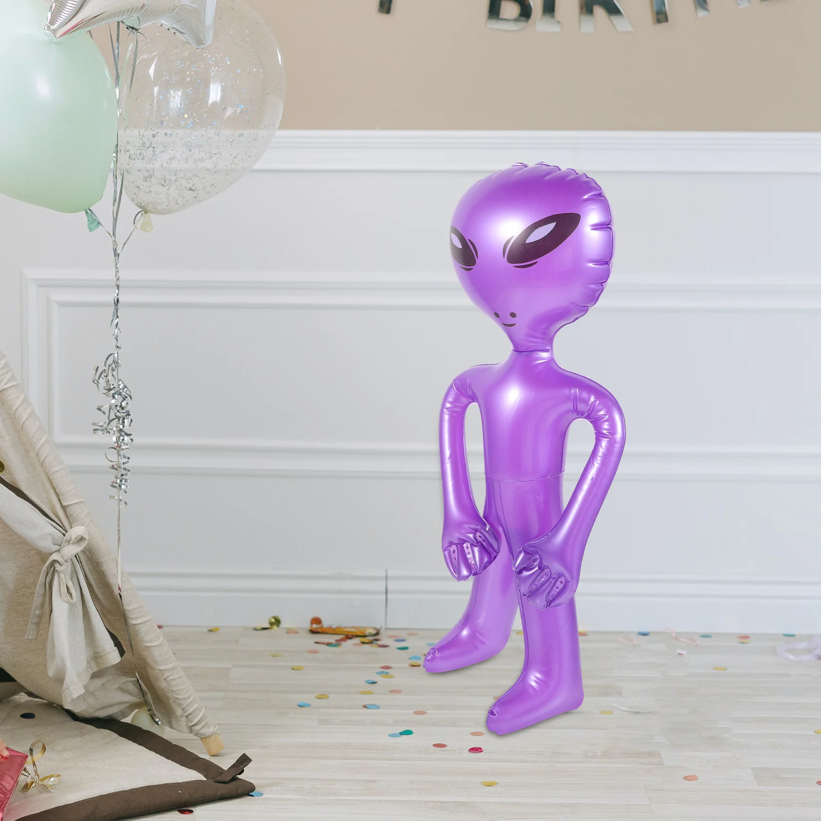 

Giant Inflatable Alien Novelty Blowing up Alien Doll Prop Theme Party Decor