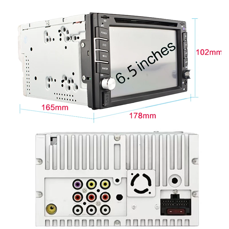 MP5 Player 2 Din Radio Cassette Player 7