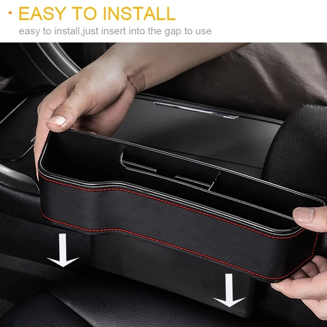 Autos itz Spalt Aufbewahrung sbox Sitz lücke Schlitz Taschen fänger  Organizer Universal Autos itz Organizer Karte Telefon Schlüssel halter  Tasche - AliExpress