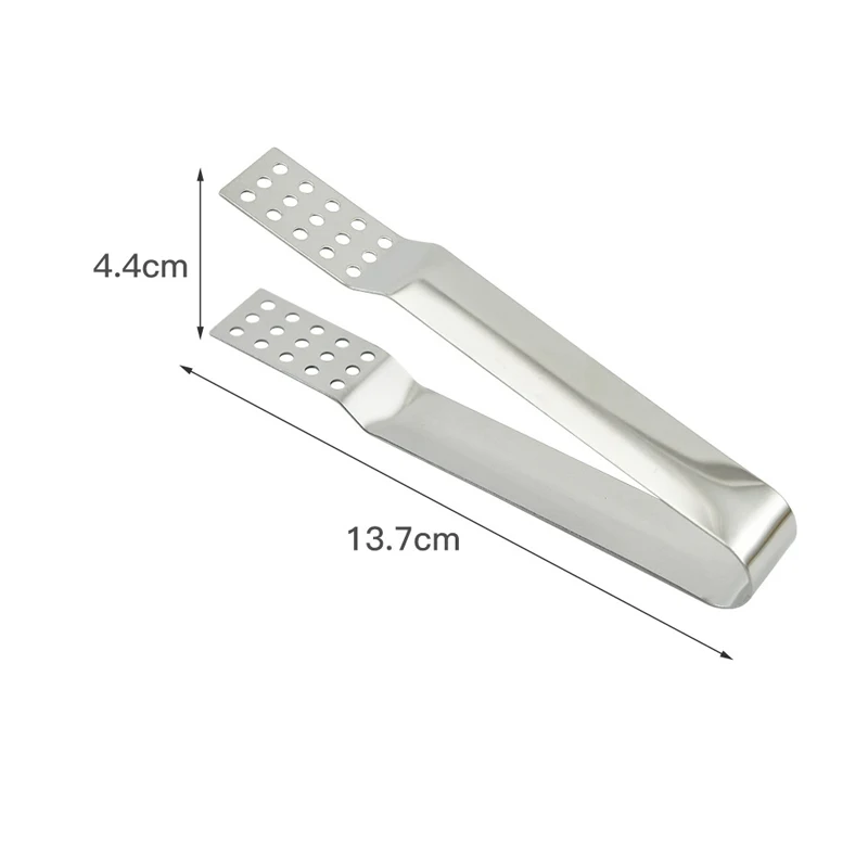 Tea Bag Clip Stainless Steel Thickened Lemon Tweezer Ice Sugar Barbecue Clip Home Kitchen Gadget Teaware Tong Squeezer Food