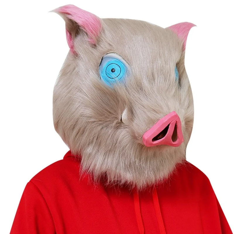 

Pig Head Mask Mask Halloween Horror Character Props Cosplay Performance Costume