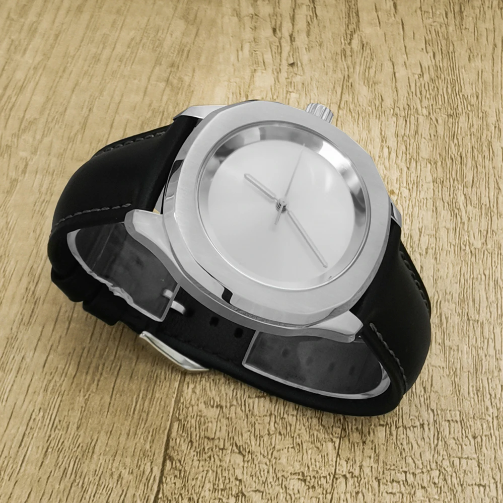 

New 40mm GEERVO No Logo Sapphire Crystal Stainless Steel Case Japanese nh35 Movement CD Print Dial Men Watch Gift GR149-22