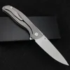 NEW High-end Folding Knife Shirogorov Survival Pocket Knife D2 Sharp Blade TC4 Titanium Alloy Handle Outdoor Rescue Folding Tool 3
