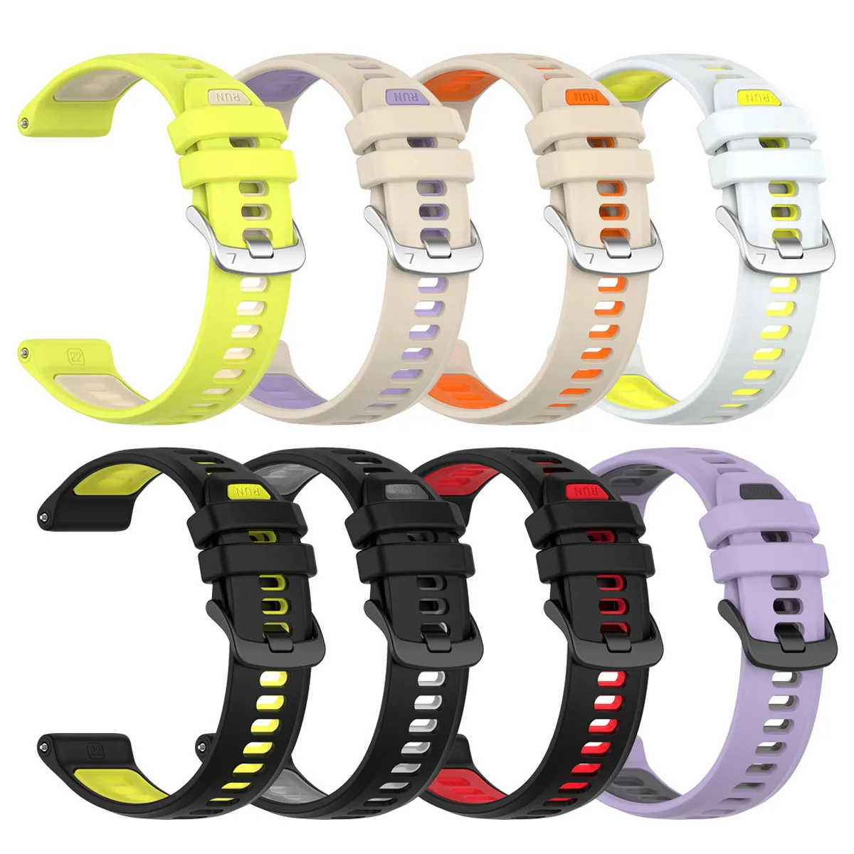 Official Silicone Sport Band Replacement Strap for Garmin Forerunner Series