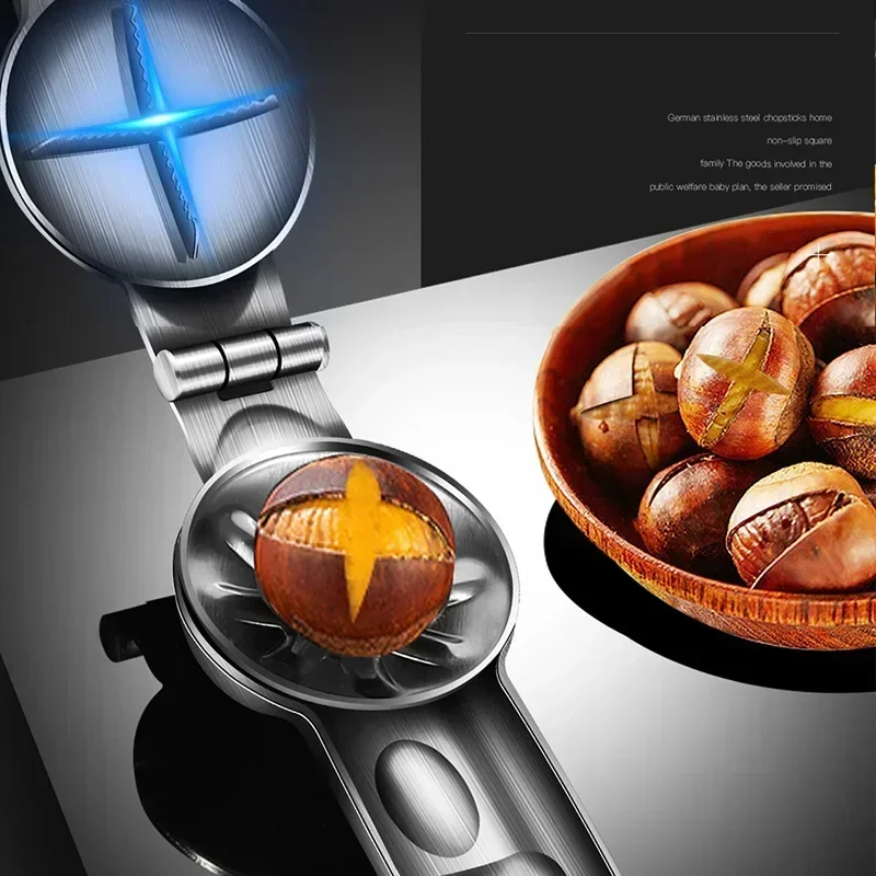 Chestnut Peeler Multifunctional Chestnut Machine Sheath Portable Cutter Home Clip Opener Kitchen Accessories