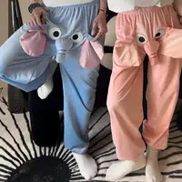 بنطلون بيجاما بنقشة فيل 1