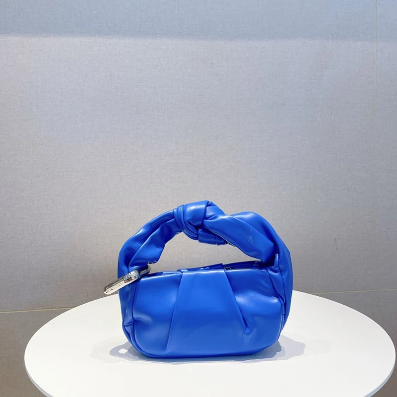 

Плиссированная Сумка-клатч через плечо из искусственной кожи на цепочке, модный универсальный ручной мессенджер, ручные сумки для женщин, маленький кошелек