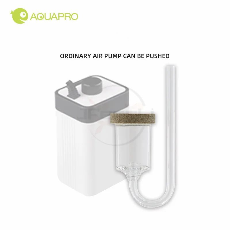 Aquapro Air Diffuser For Aquarium Fish Tank Mini Air Diffuser Bubble Counter Refiner Oxygen Pump Mute Nano Check Valve 5
