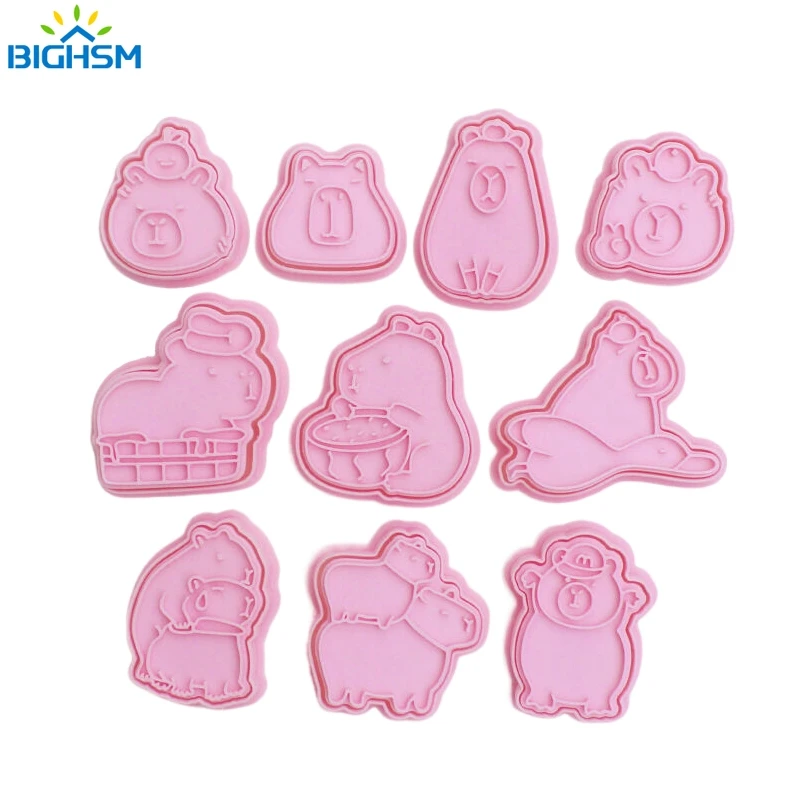 Cartoon Capybara Shaped Cookie Cutter Animal Fondant Biscuit Mold Cake Decoration Tools Baking Accessories Kitchen Gadget cake baking tools cake decorating tips