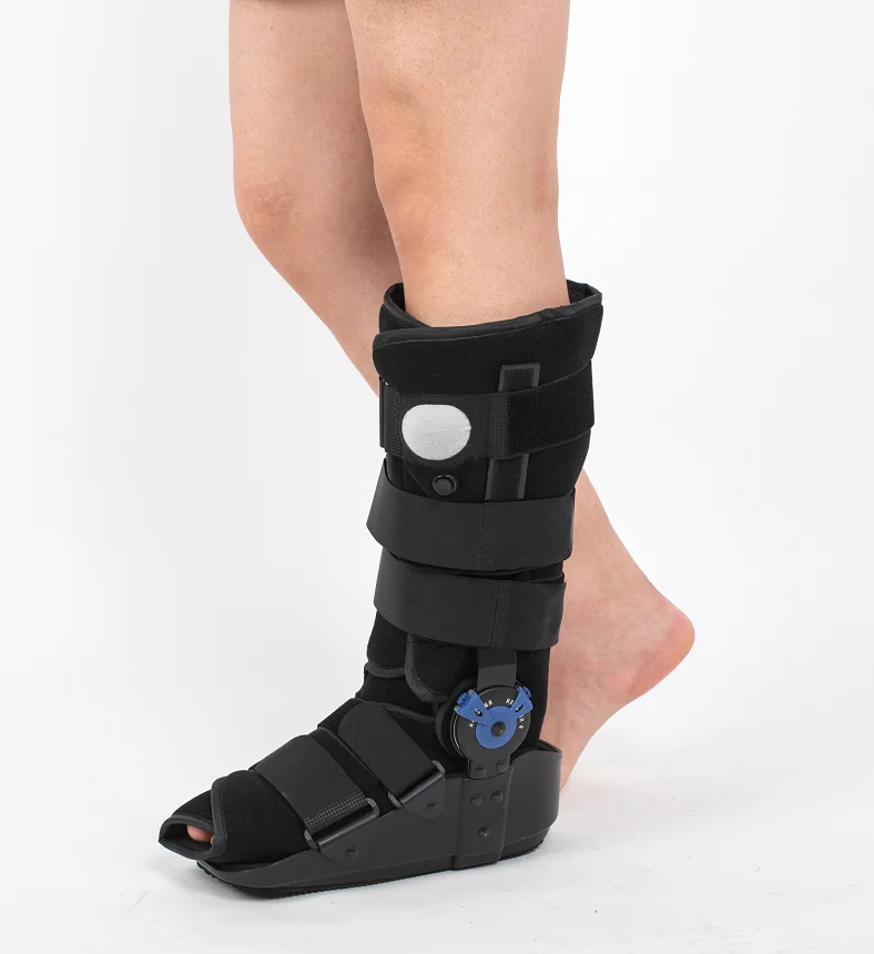 

medical ROM hinged ankle foot orthosis air fracture walker brace ankle walker boot Adjustable ankle orthopedic device