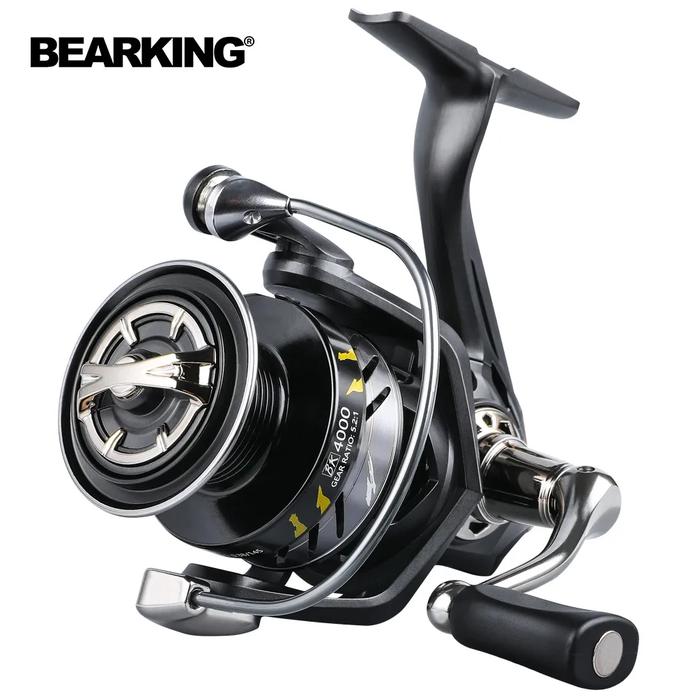 BEARKINGFishingSpinningReelMetalSpool521BallBearingsCarp