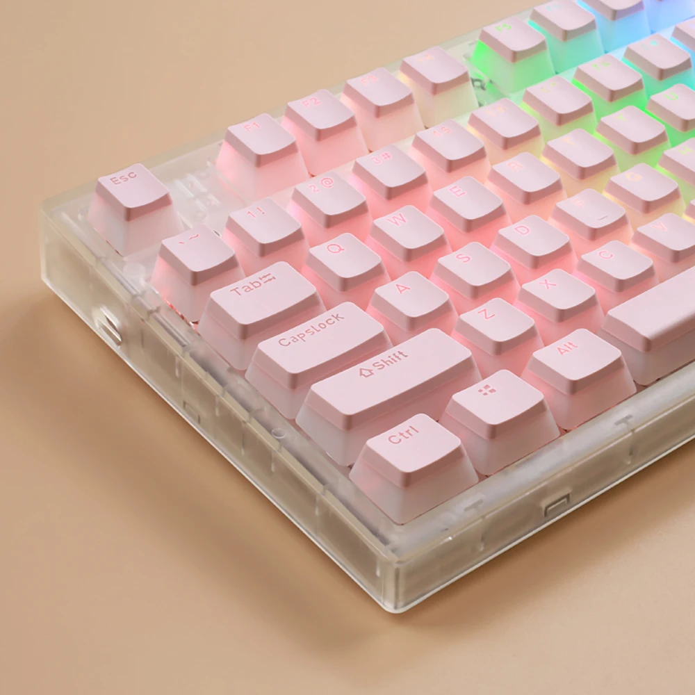 Yunzii Pudim Teclado Mecânico Gaming Tiro Duplo Pbt Oem Perfil Keycap Interruptor Cereja Gateron mx Pudim 117 Chaves - Imagem 5