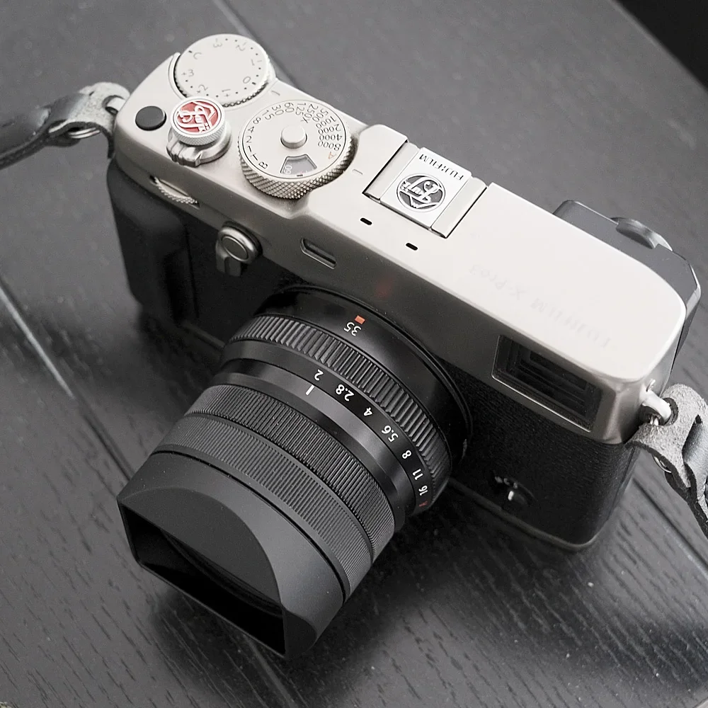 Square Lens Hood Fuji Square Lens Hood For Fujifilm XF 35mm F/2 R