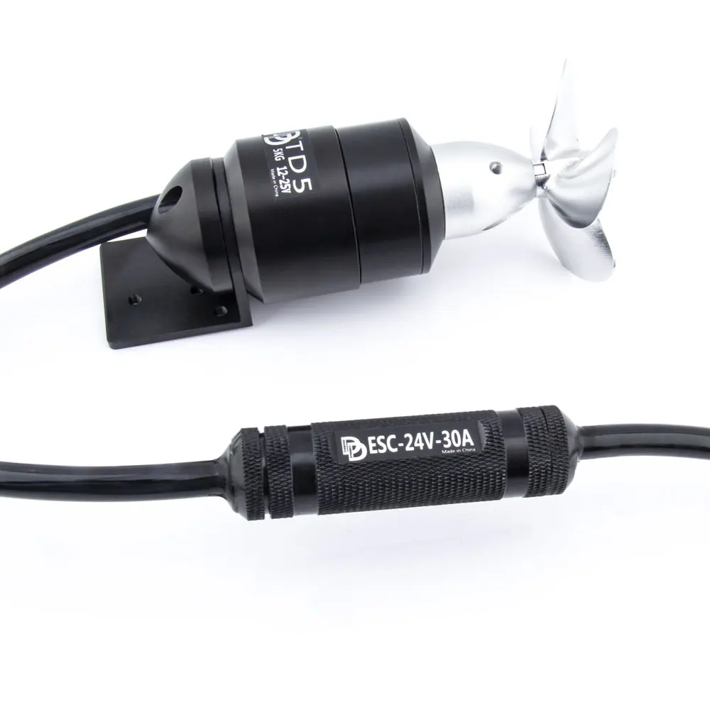 Td5 12V-25V Max 450W 5Kg Spinta Subacquea Impermeabile Propulsore Fai Da Te/Rov Dc Motore Impermeabile Senza Spazzole