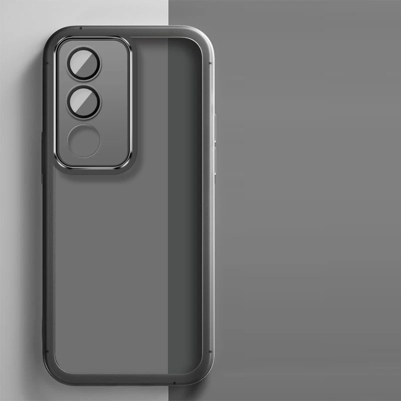 Shookproof Plating Silicone Back Cover - Enhanced Protection and Sleek Design