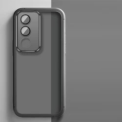 Custodia posteriore in silicone con placcatura antiurto - Protezione avanzata e design elegante