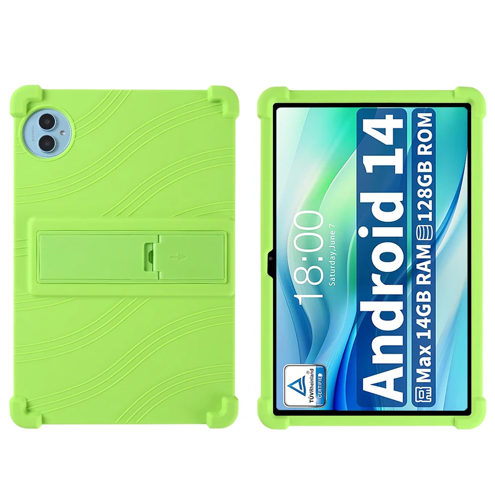 Multi-Angle Shockproof Silicone Stand Case, Adjustable Protective Shell