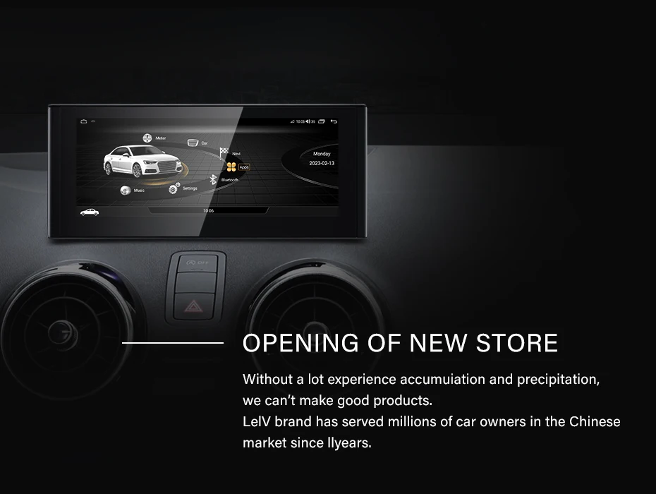 Factory Price 10.25" 8 Core Android14 Carplay For 13-18 Year AUDI A1 Car Video P