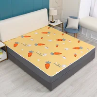 Waterproof Mattress Urine Mat Baby Toddlers Bed Protector Cartoon Diaper Nappy Adult Elder Incontinence Bed Pad Sheet Washable 2
