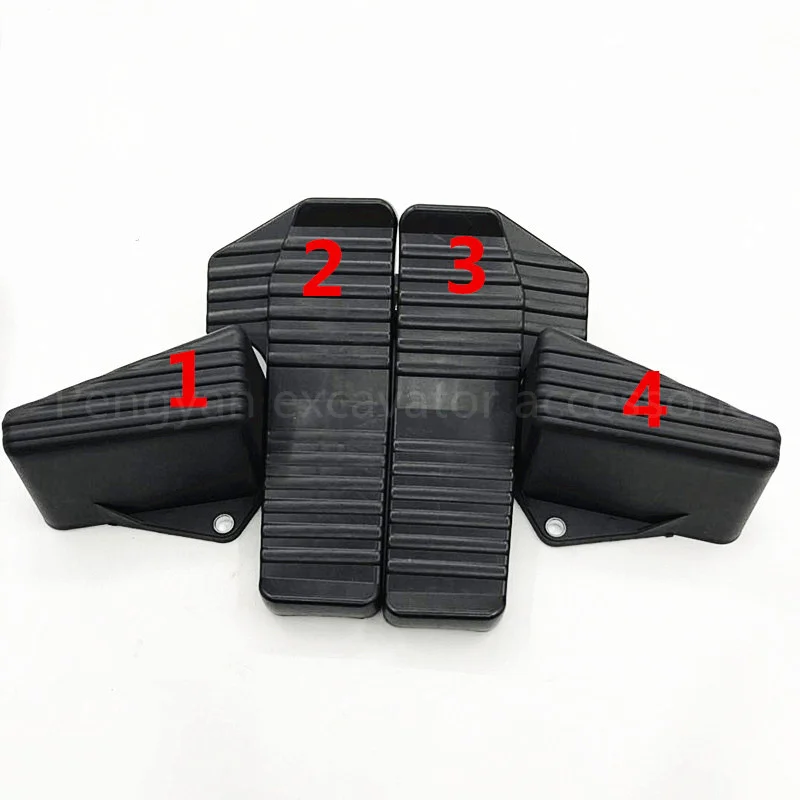 

Excavator Parts Toot Valve Rubber Block Rest Pedal Holster For Komatsu 60 120 200 220 300 360 Walking Pilot