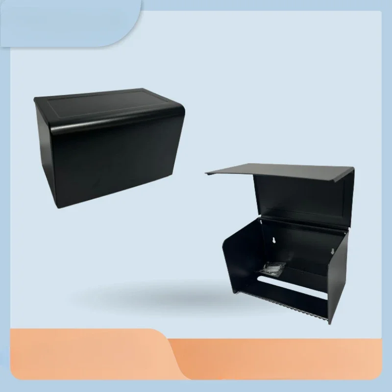 Bathroom storage rack toilet tissue box non-punching rack