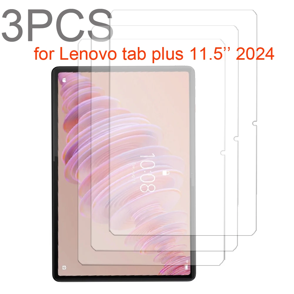 Premium 3-Pack Glass Screen Protector for 11.5'' Tablet - 9H Hardness Film