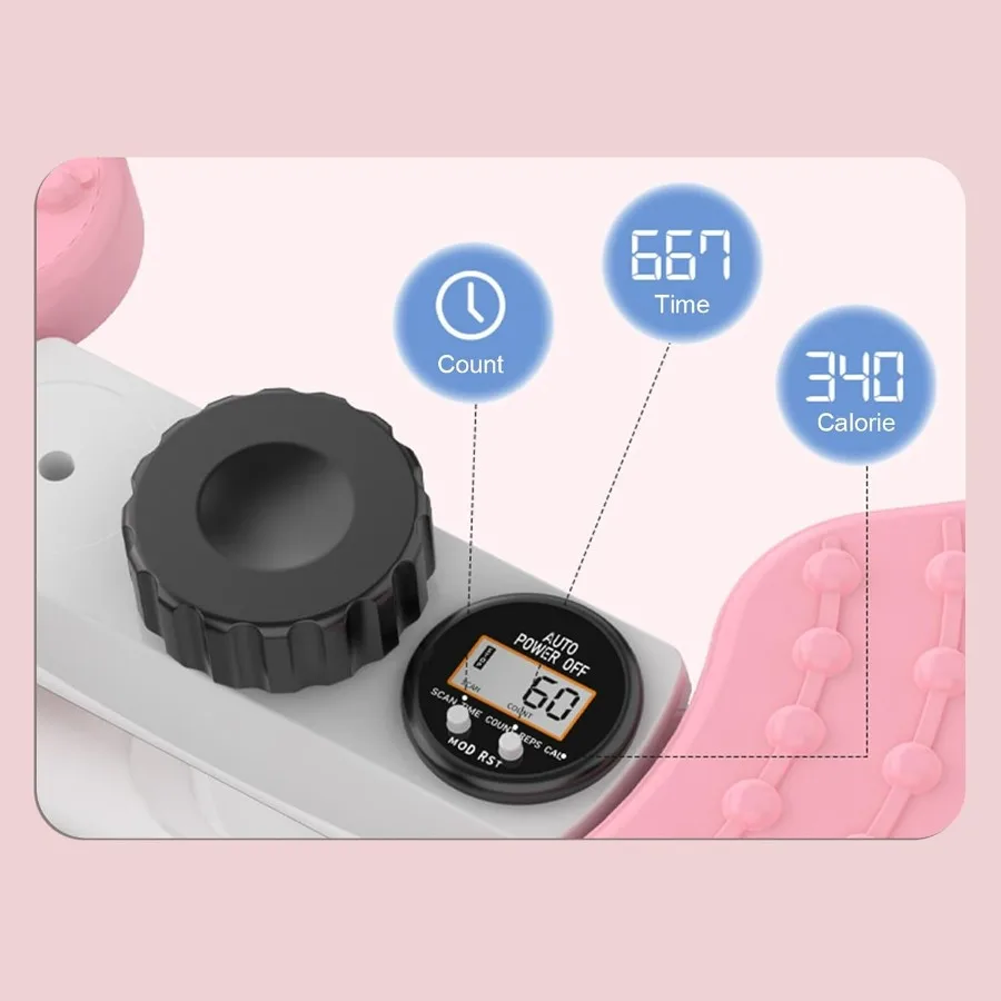 Waist Twister Machine,300 lbs Weight Capacity, Non-Slip and Noiseless Twist Board for Belly Fat Loss, Slim Waist,Exercise Twist