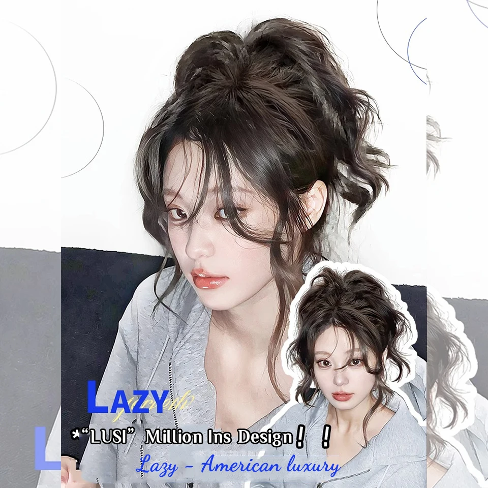 Synthetic Curly Ponytail Hair Extension Clip