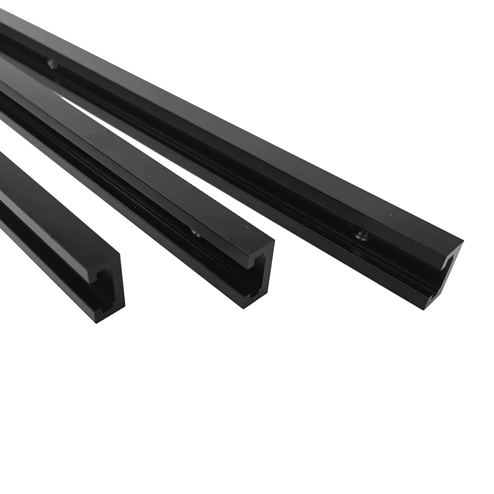 Woodworking T-slot Miter Track 300-1220mm Aluminum Alloy T-Track Miter Gauge Track Slot for Wood working Workbench Tools miter track jig woodworking miter gauge woodworking t track woodworking tools woodworking tool
