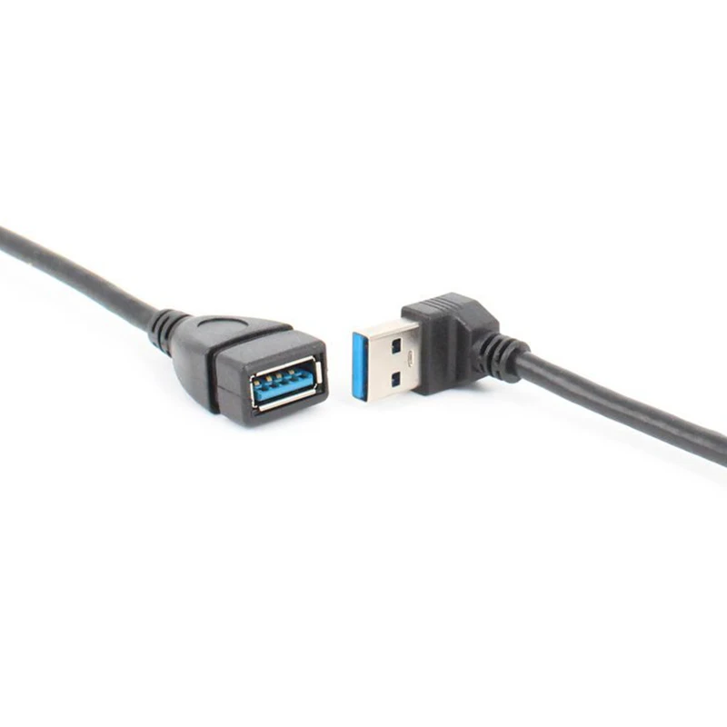 Cabo de Extensão USB 3.0, 90 Graus