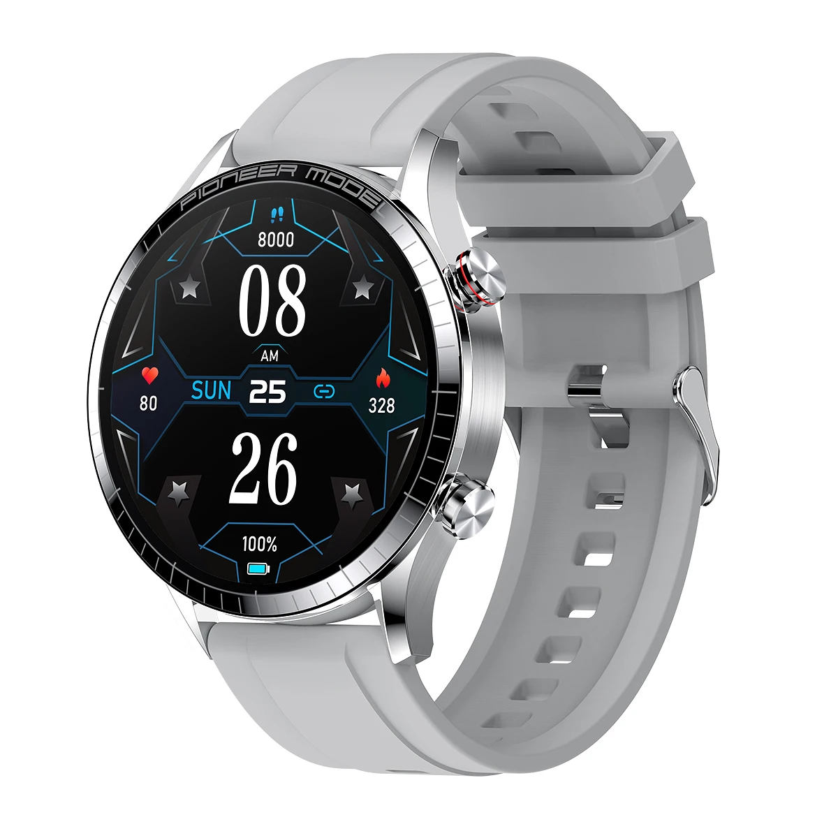 Rainbuvvy LA23 Ʈ ġ  ȭ 1.3 &AMOLED 360*360 ȭ  ð  ڵ  ͸