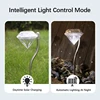 Exterior Lights Diamond Solar Stakes Lawn Lamp,Outdoor Lights, Landscape lighting,for Garden, Villa, Courtyard, Camping Decor 5