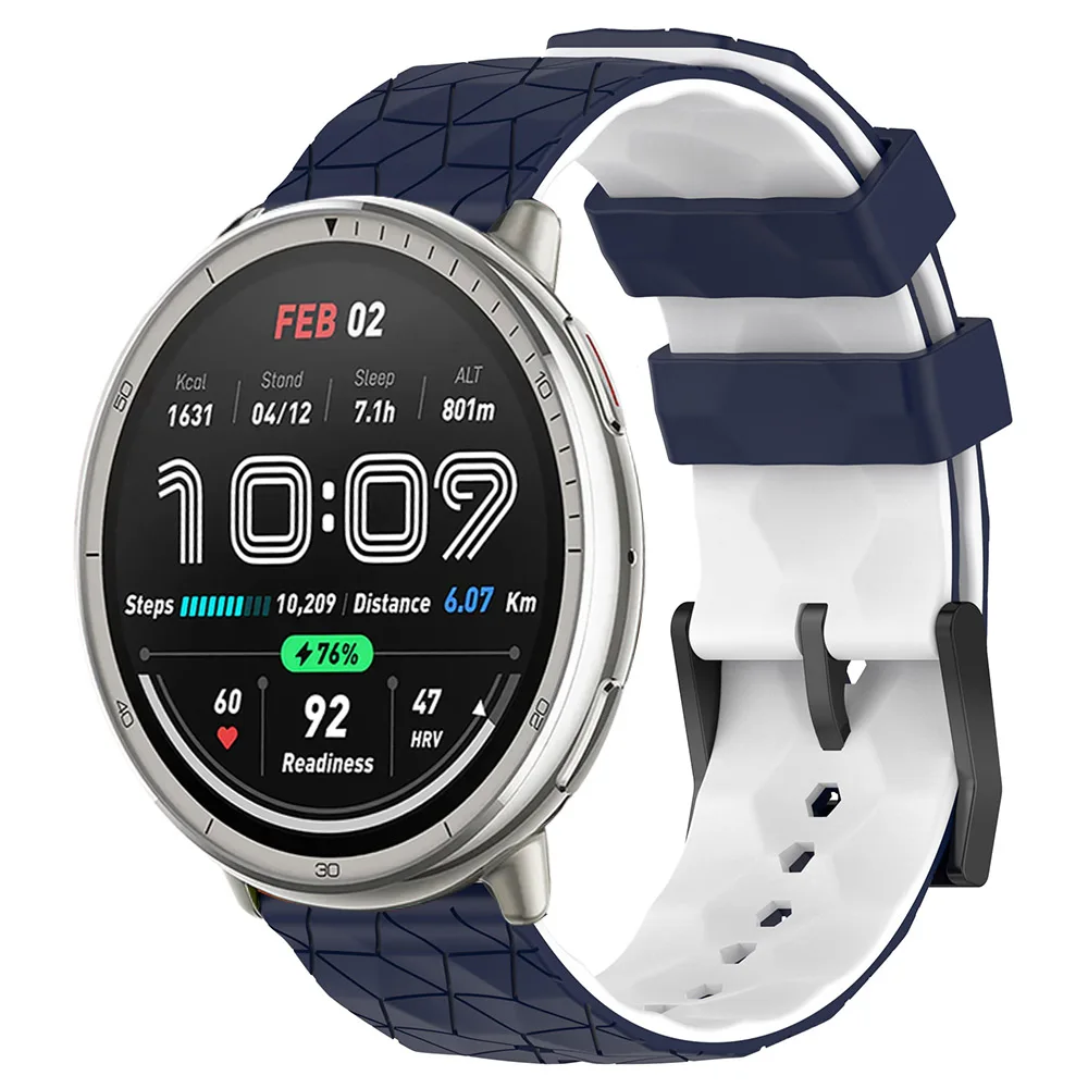 Versatile Silicone Smart Watch Band - 20mm/22mm Strap Replacement Bracelet