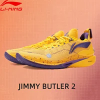 Li-Ning Men's JIMMY BUTLER 2  Professional Basketball Shoes Cushioning Durable LiNing Lightweight Competition Sneakers ABAT081