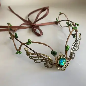 Retro Forest Fairy Garland Headdress – 1