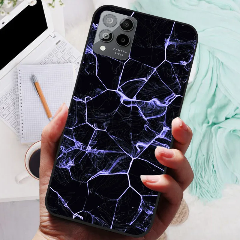 Marble Design Soft Silicone Shockproof Phone Cover