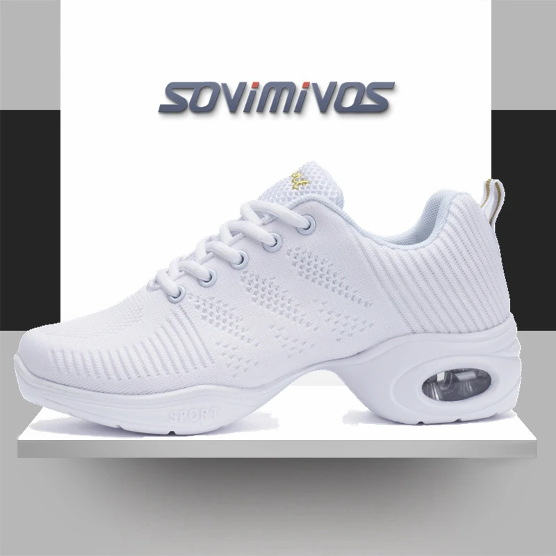 

Dancing Shoes Sports Feature Modern Dance Jazz Shoes Soft Outsole Breath Dance Shoes Sneakers for Woman Practice Shoes Ladies