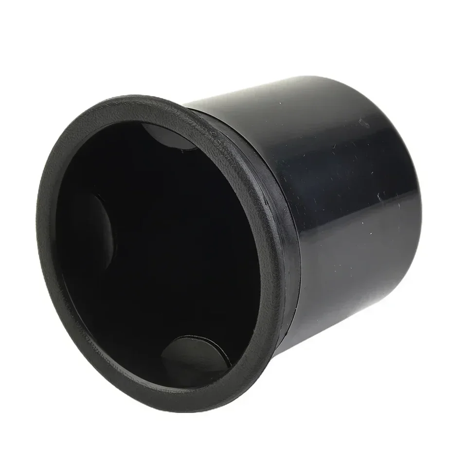 Portabicchiere Universale In Plastica Per Barca, Camper E Casa – Con Foro Di Scarico, Colore Nero - 4