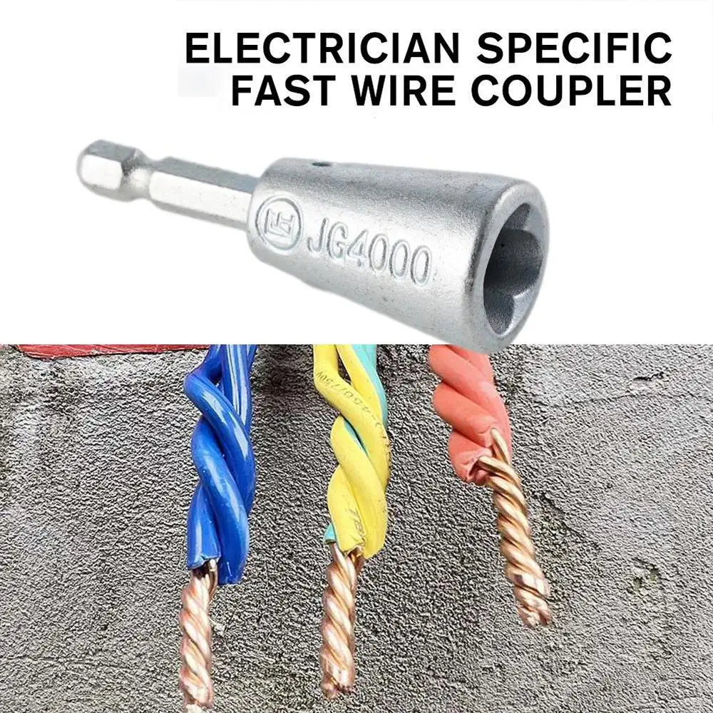 B50 Thickly Wire Twister 1.5-6 Square 2-6 Wire Twist Wire Cable 6Mm Manico Esagonale Twister Per Cavo Elettrico Per Trapano Elettrico