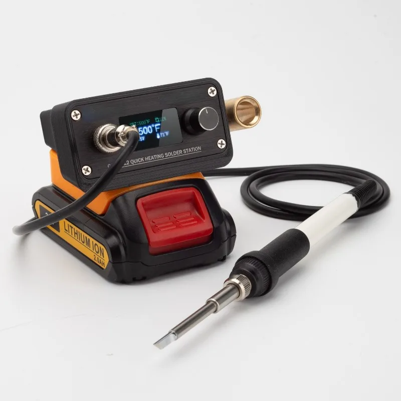 For Dewalt 20v Max Battery Soldering Station/iron 18v Cordless Portable