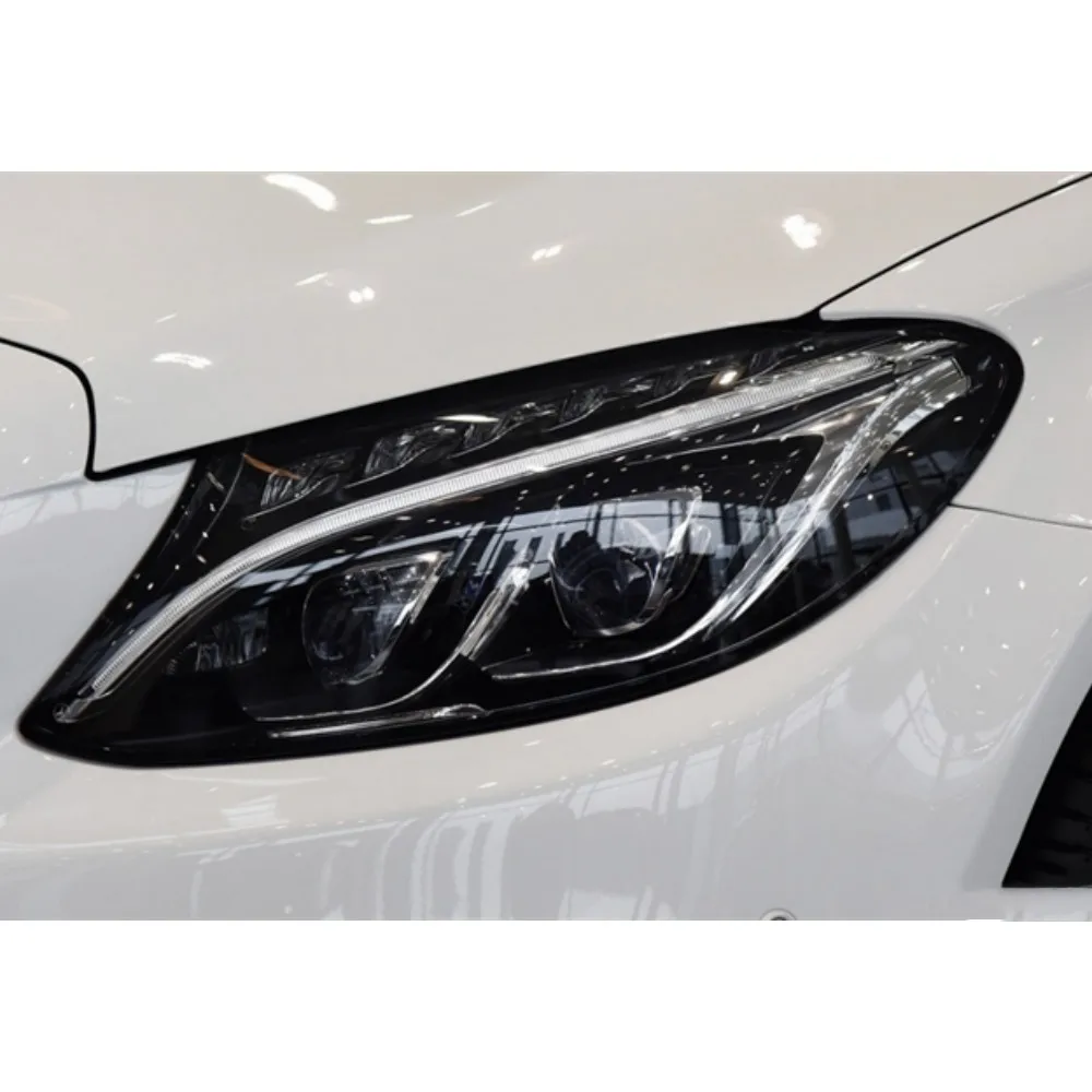 NEW Headlight DRL Tube Acrylic tube Light Guide Strip Light DRL Strip For Mercedes W205 2015 2016 2017 2018 detail image 4